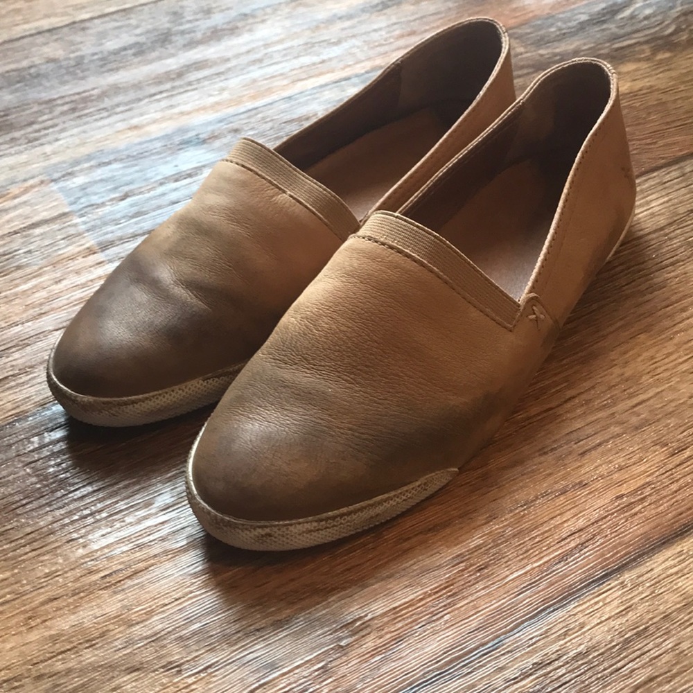 NWB Custom vintage dyed Frye Melanie sneakers